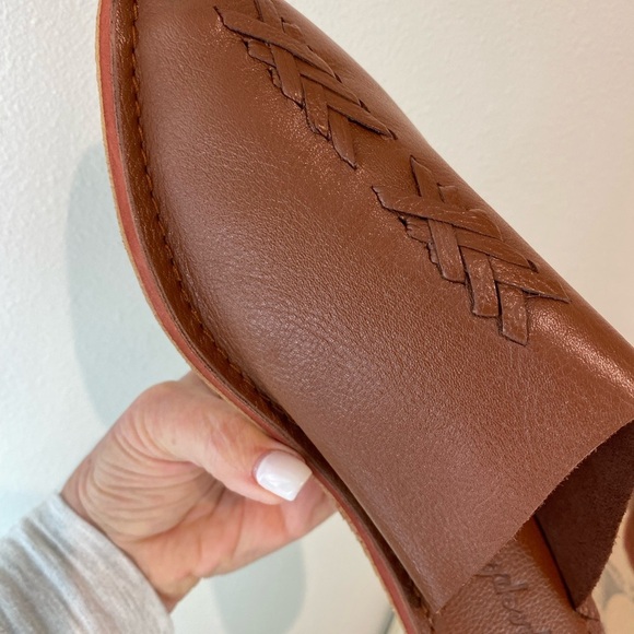 Free People Nova Flat Leather Brown Slip-On Backless Soft Mules New size 10, 41 - Picture 10 of 12